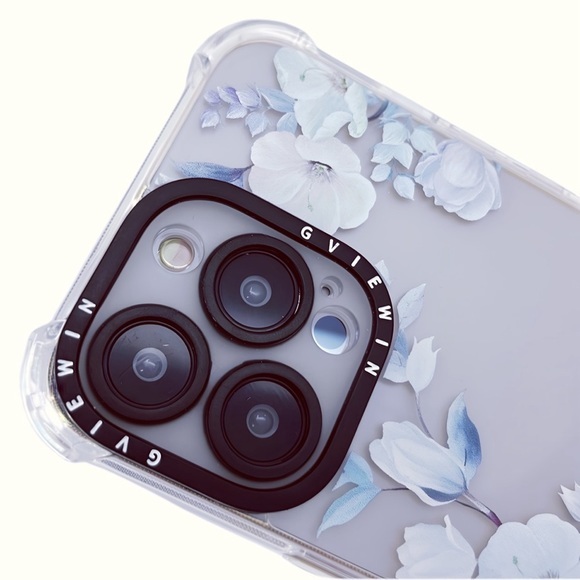 Floral Bliss: Stylishly Protect‎ Your iPhone 13 Pro with Slim, Shockproof Case! - Picture 2 of 3